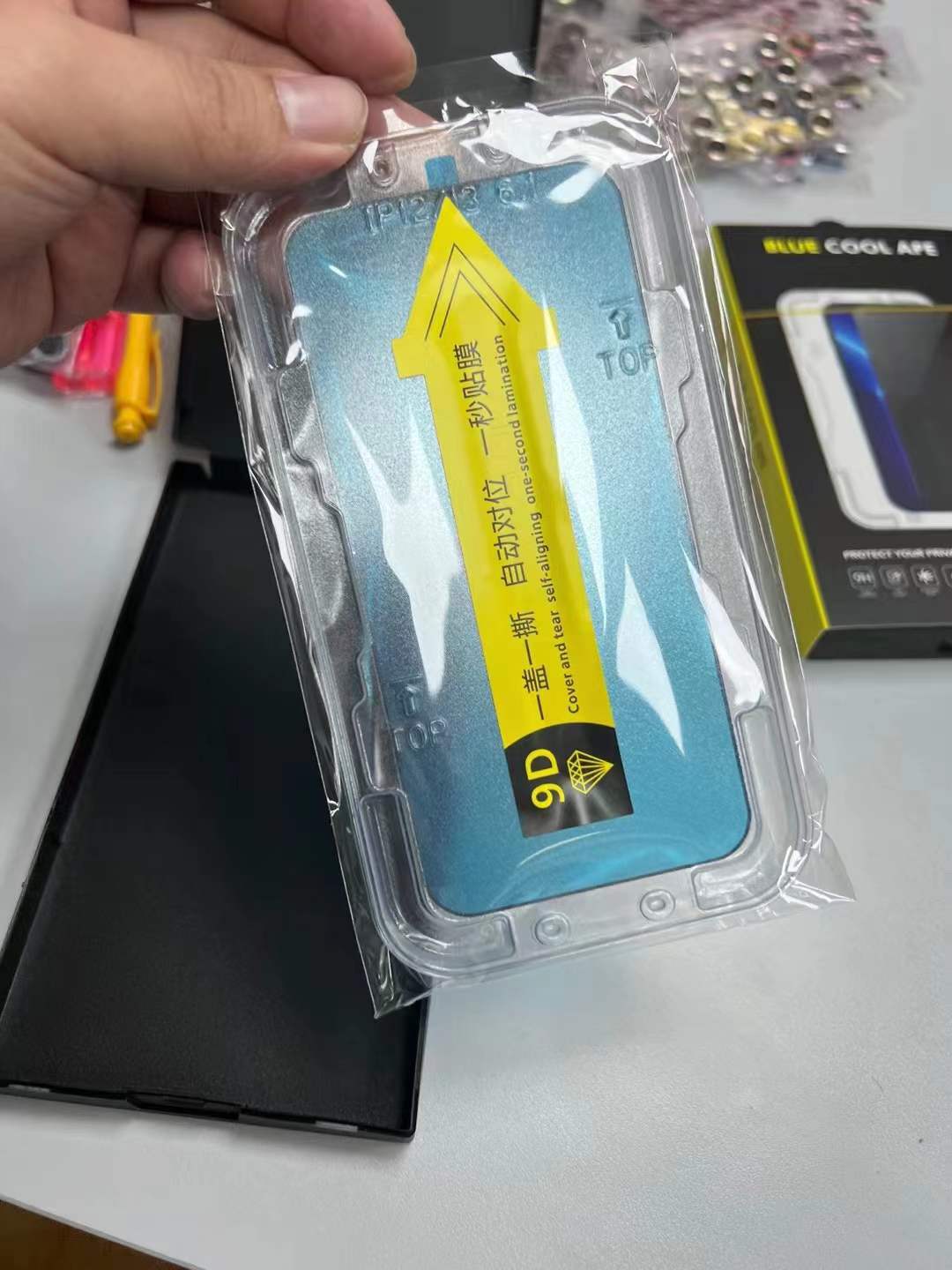iPhone Tempered Glass Screen Protector – Easy to Install